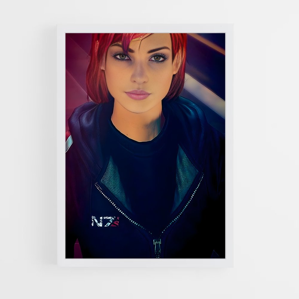 Poster Femme de l'Alliance – affiche Mass effect (vue 3)